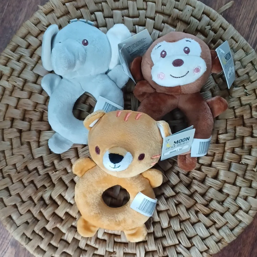 Moon and stars Plus rattle
